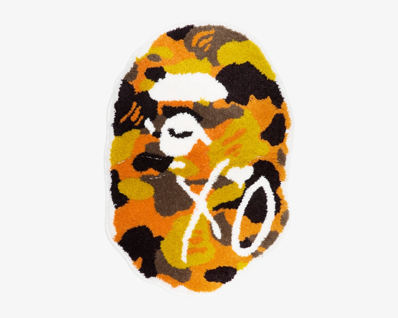 Bape® X Xo Camo Rug Mat - Bape X Xo Logo , HD Wallpaper & Backgrounds