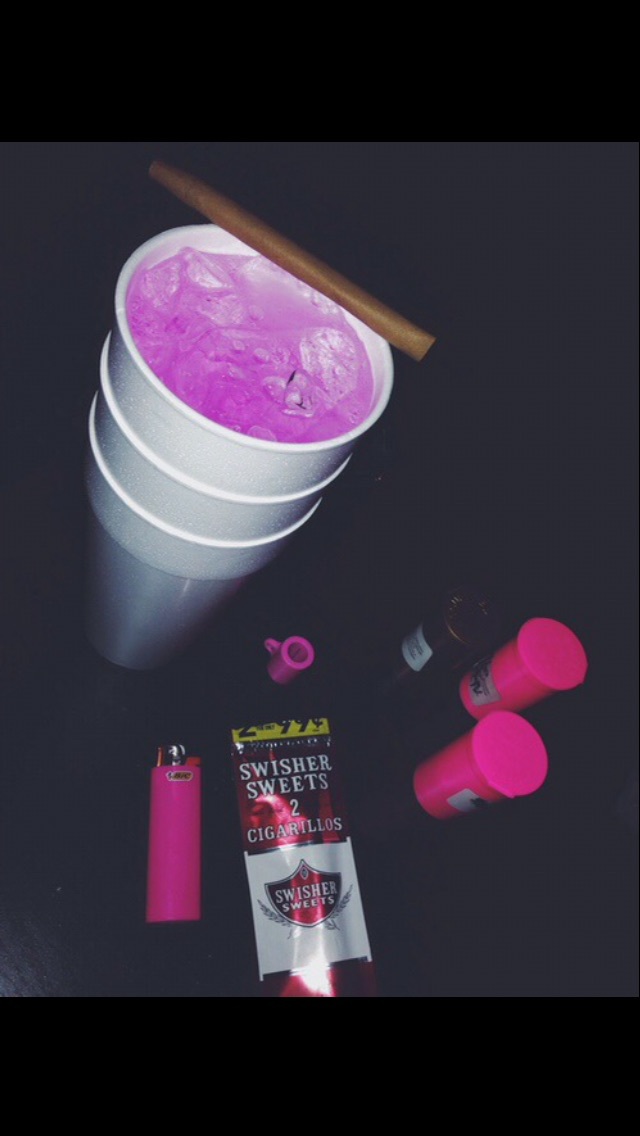 Lean, Pink, And Blunt Image - Blunt With Lean (#3181626) - HD Wallpaper &  Backgrounds Download
