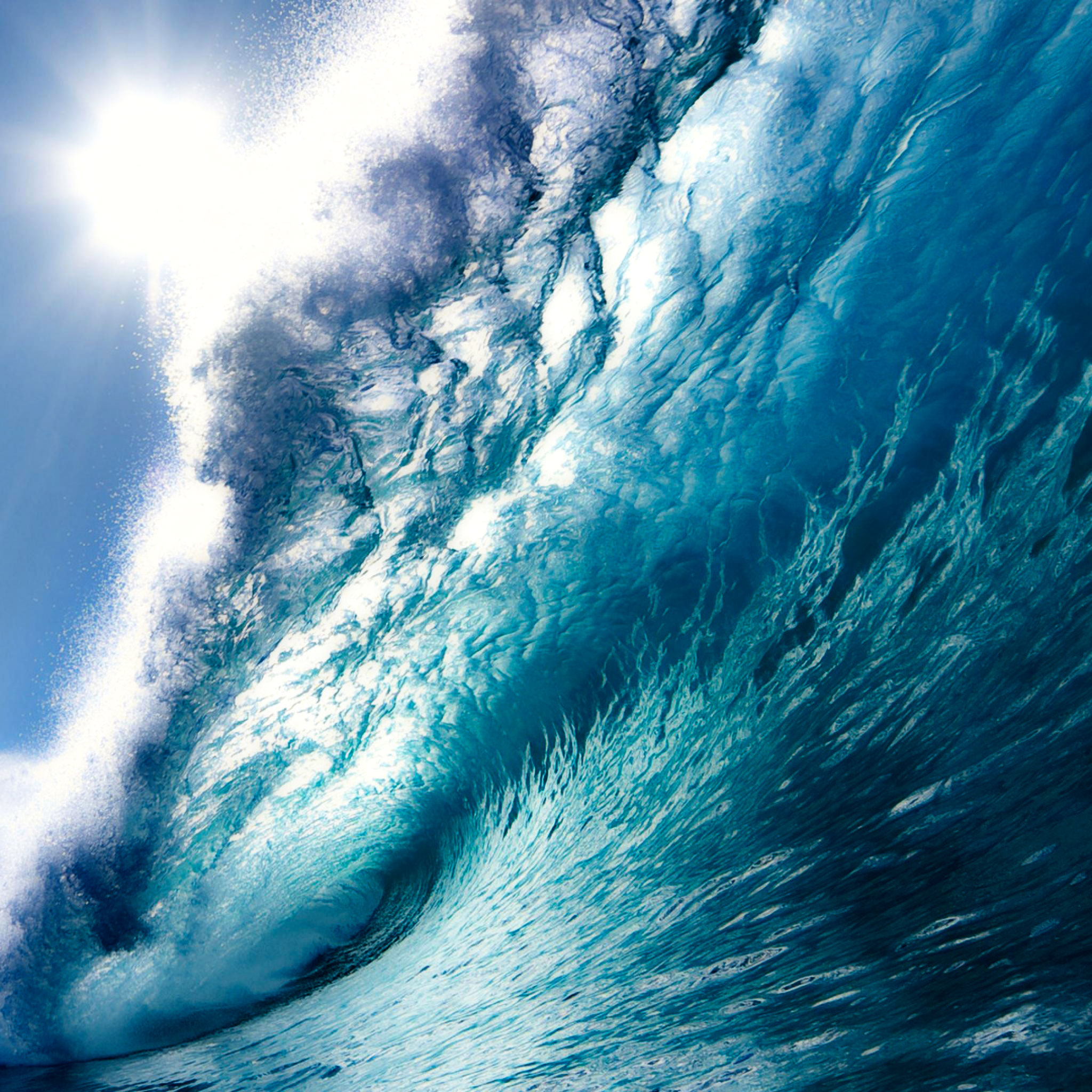 Sea Waves Retina Display Ipad Wallpaper - Ultra Hd Ocean Waves Wallpaper Hd , HD Wallpaper & Backgrounds