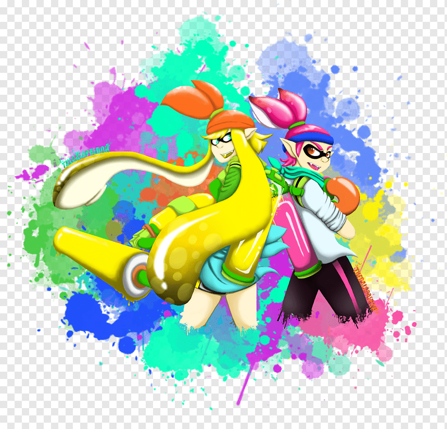 Splatoon, Color Squid, Child, Computer, Computer Wallpaper - Holy Family Catholic Church , HD Wallpaper & Backgrounds