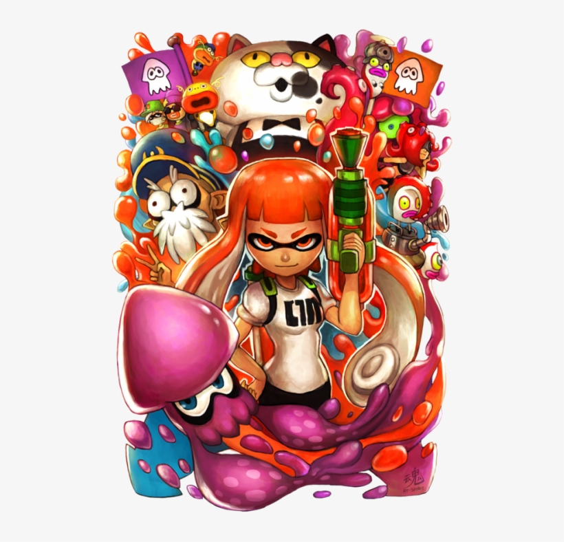 Hi There If You Re Like Me, You Ve Played An Unhealthy - Splatoon 2 Wallpaper Phone Hd , HD Wallpaper & Backgrounds