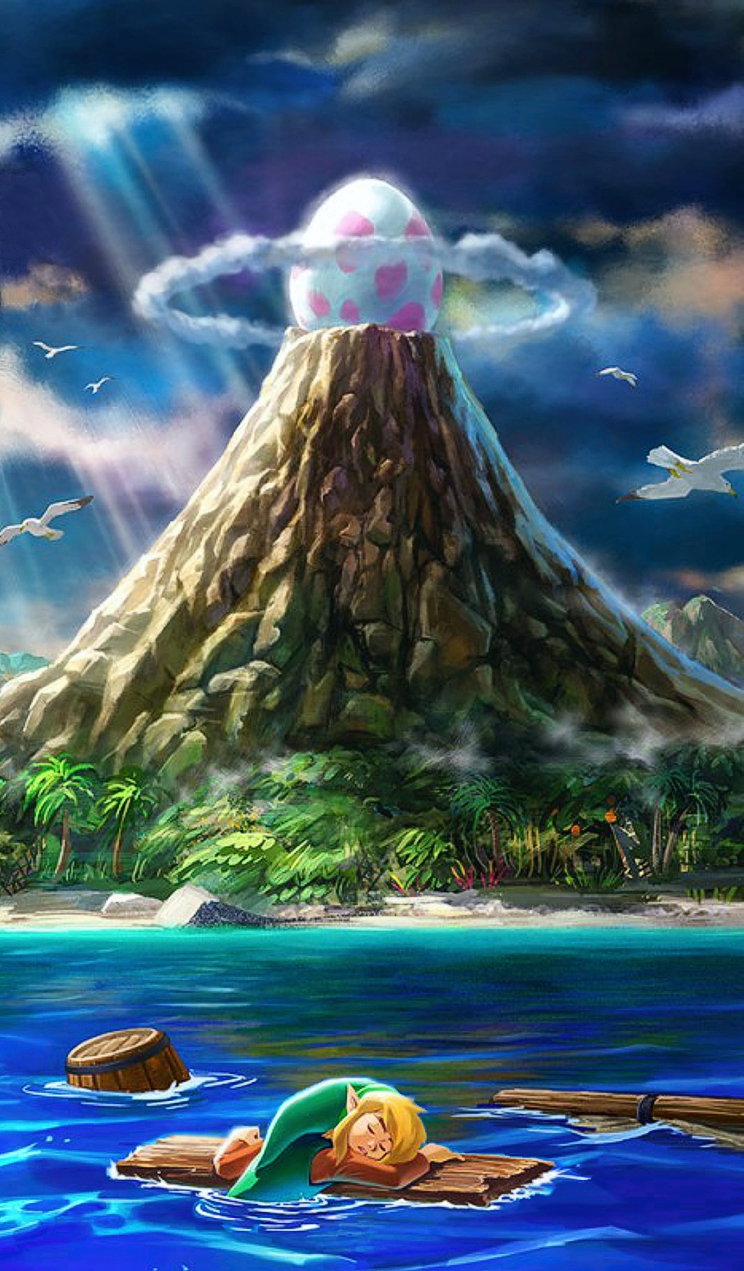 Zelda Phone Wallpaper - Legend Of Zelda Link's Awakening , HD Wallpaper & Backgrounds