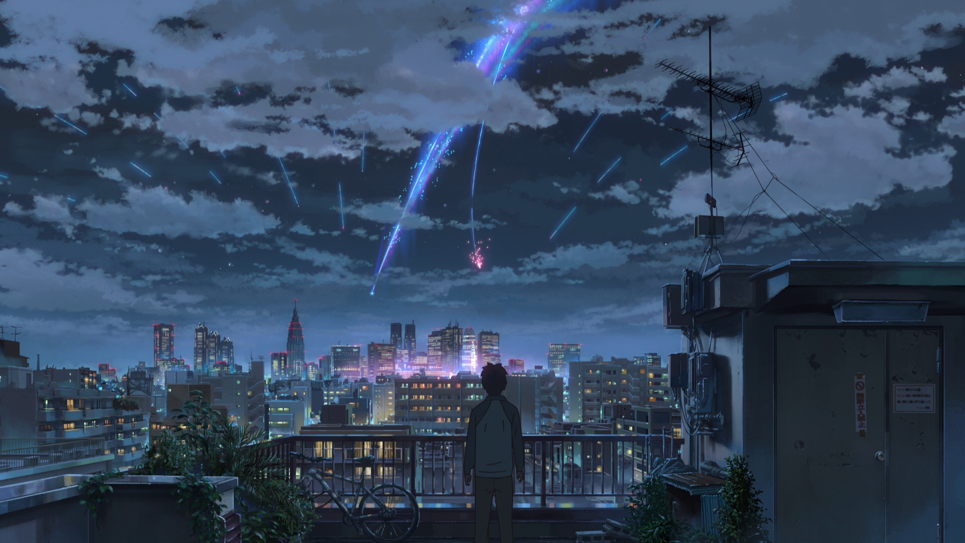 Your Name Anime Background , HD Wallpaper & Backgrounds