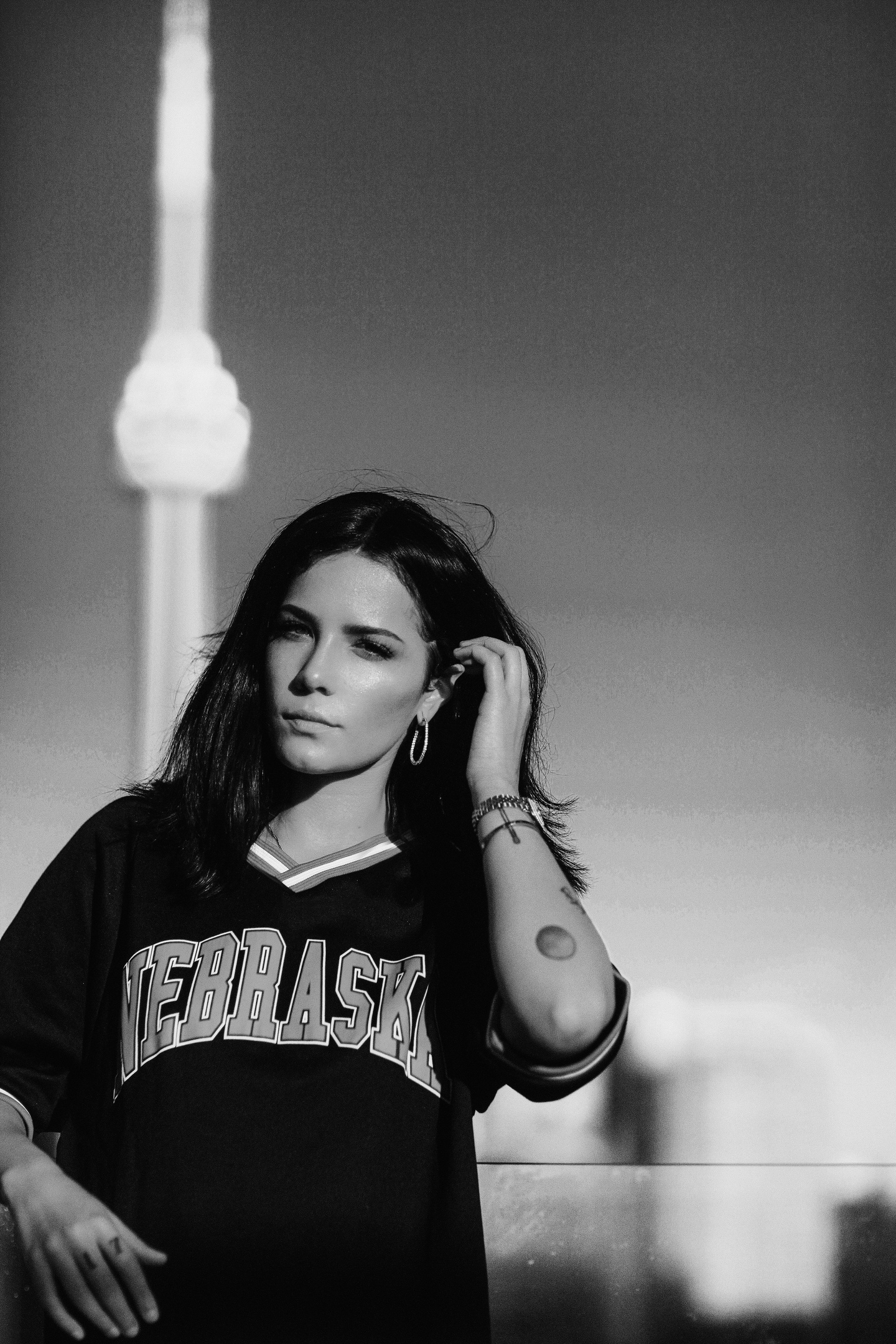 Halsey Black And White , HD Wallpaper & Backgrounds