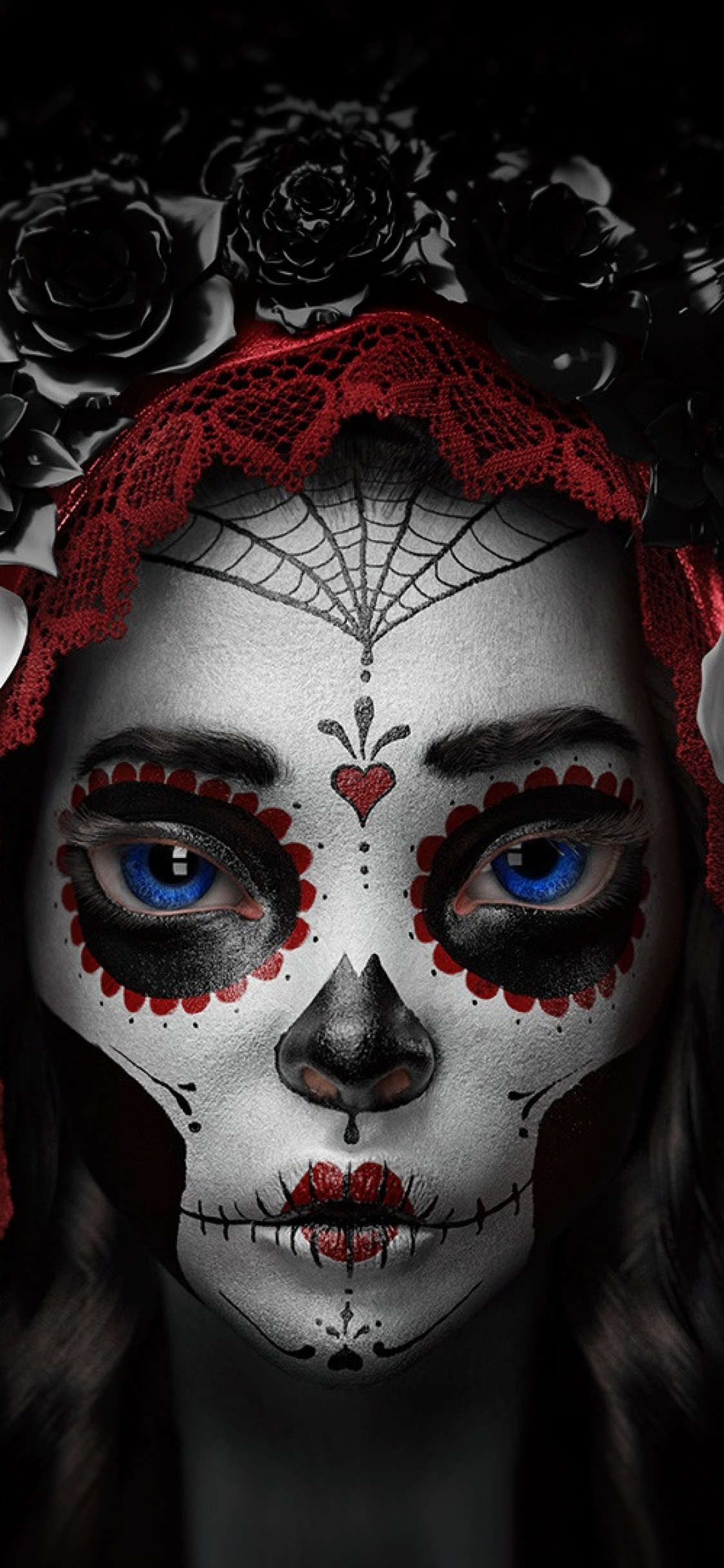 Iphone Xs Dia De Los Muertos Wallpaper - Die Da Los Muertos , HD Wallpaper & Backgrounds