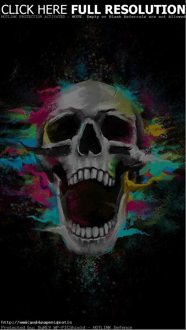 Cool Real Skull Phone Background , HD Wallpaper & Backgrounds