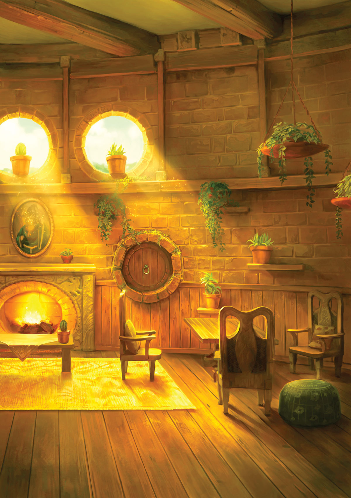 Hufflepuff Common Room , HD Wallpaper & Backgrounds