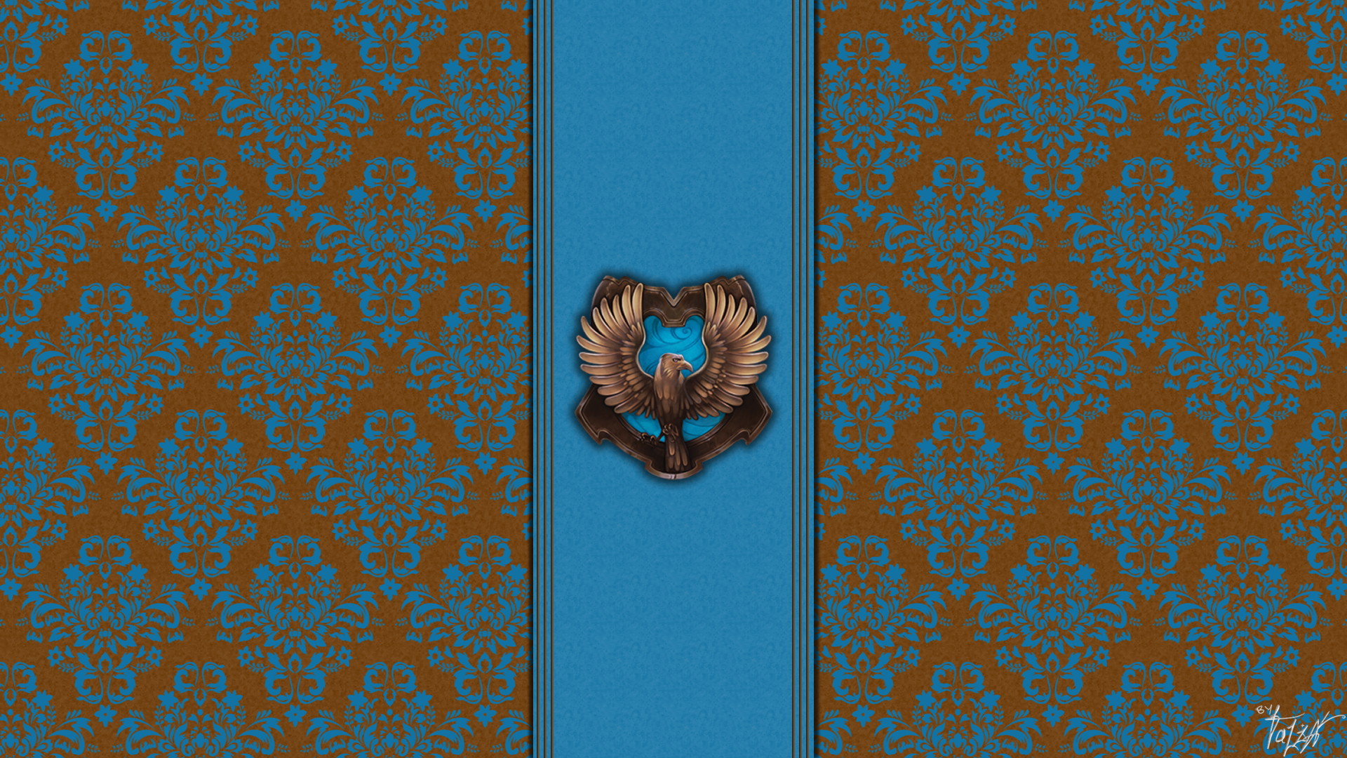 House Ravenclaw Wallpaper Hogwarts Paper Art Theladyavatarjpg - Motif , HD Wallpaper & Backgrounds