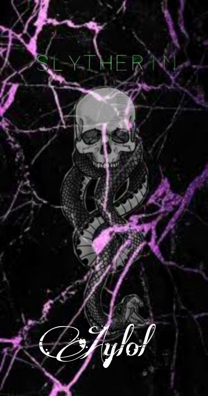 #marble #slytherin #black #purple #snake #wallpaper - Iphone 7 Plus , HD Wallpaper & Backgrounds