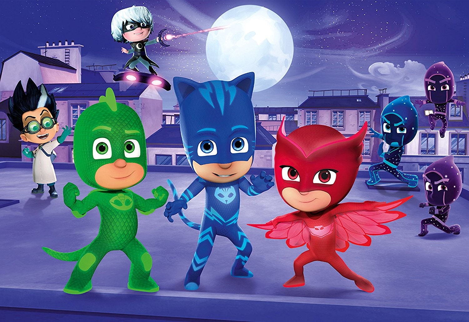 004 Pj-masks - Pj Mask , HD Wallpaper & Backgrounds