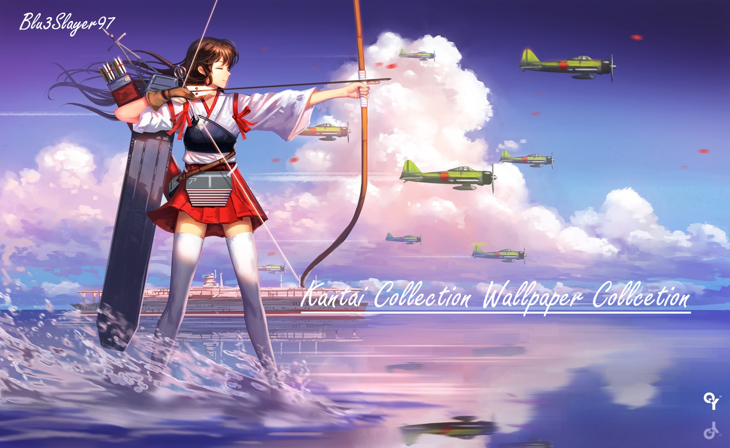 Kantai Collection Wallpaper - Akagi Kancolle Wallpaper Hd , HD Wallpaper & Backgrounds