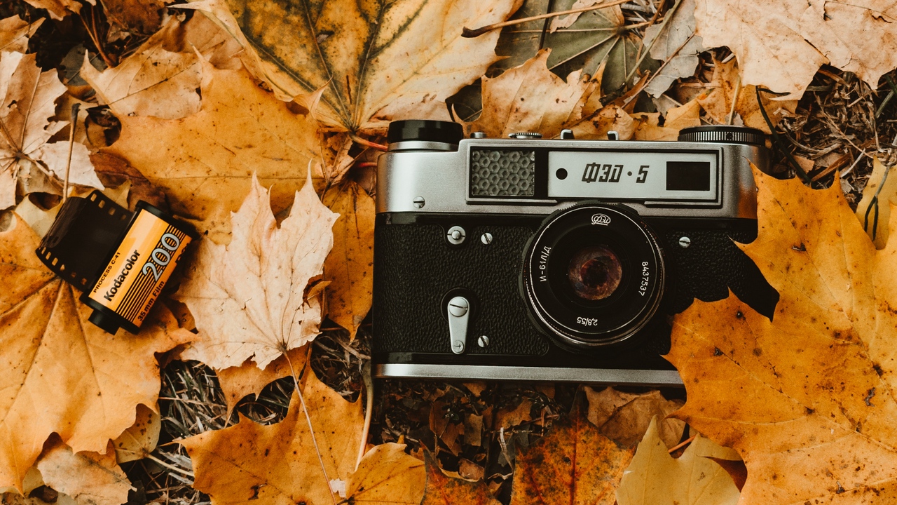Camera Vintage Wallpapers High Definition, Amazing - Vintage Autumn Wallpaper Iphone , HD Wallpaper & Backgrounds