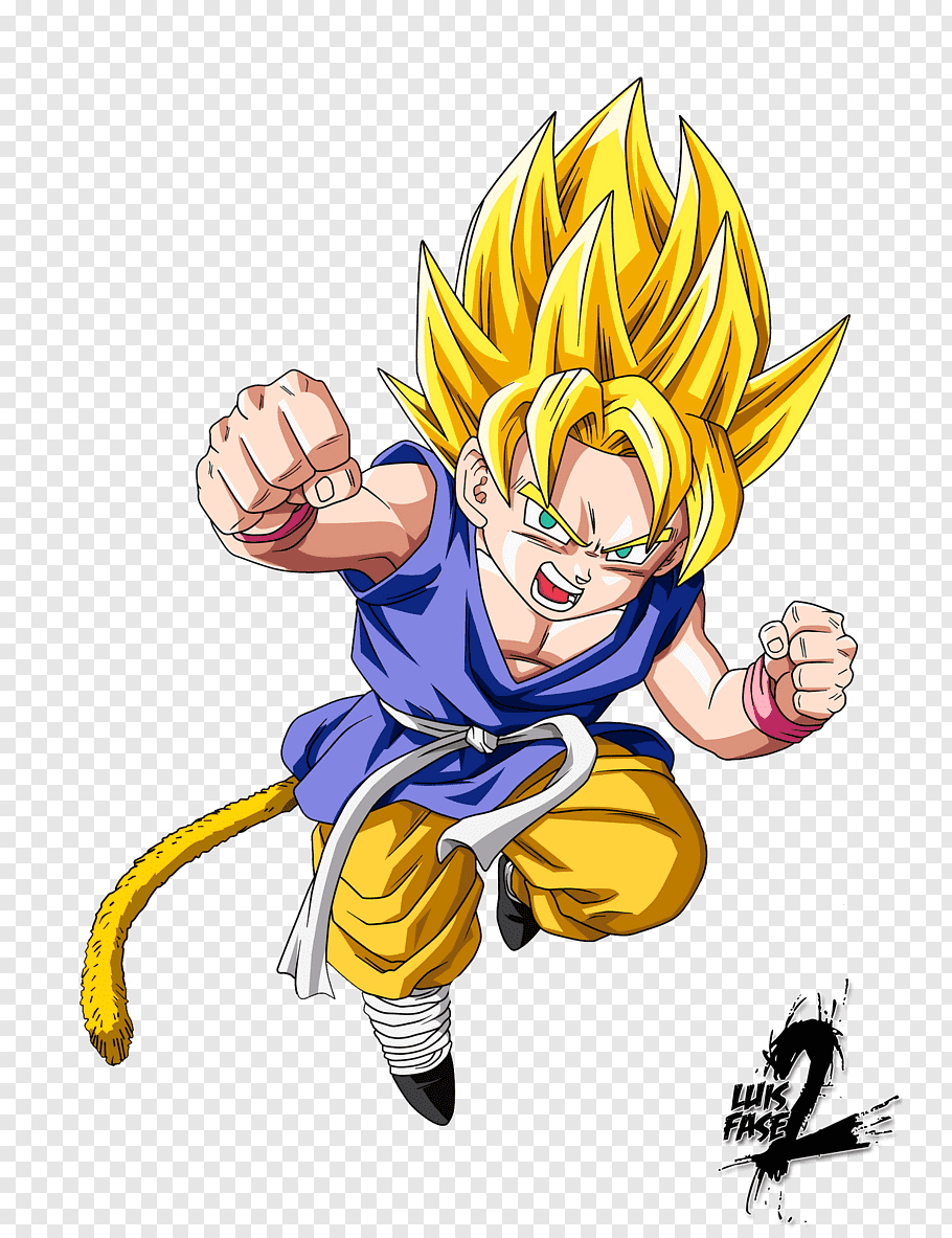 Goku Vegeta Majin Buu Baby Trunks, Goku Free Png - Holy Family Catholic Church , HD Wallpaper & Backgrounds