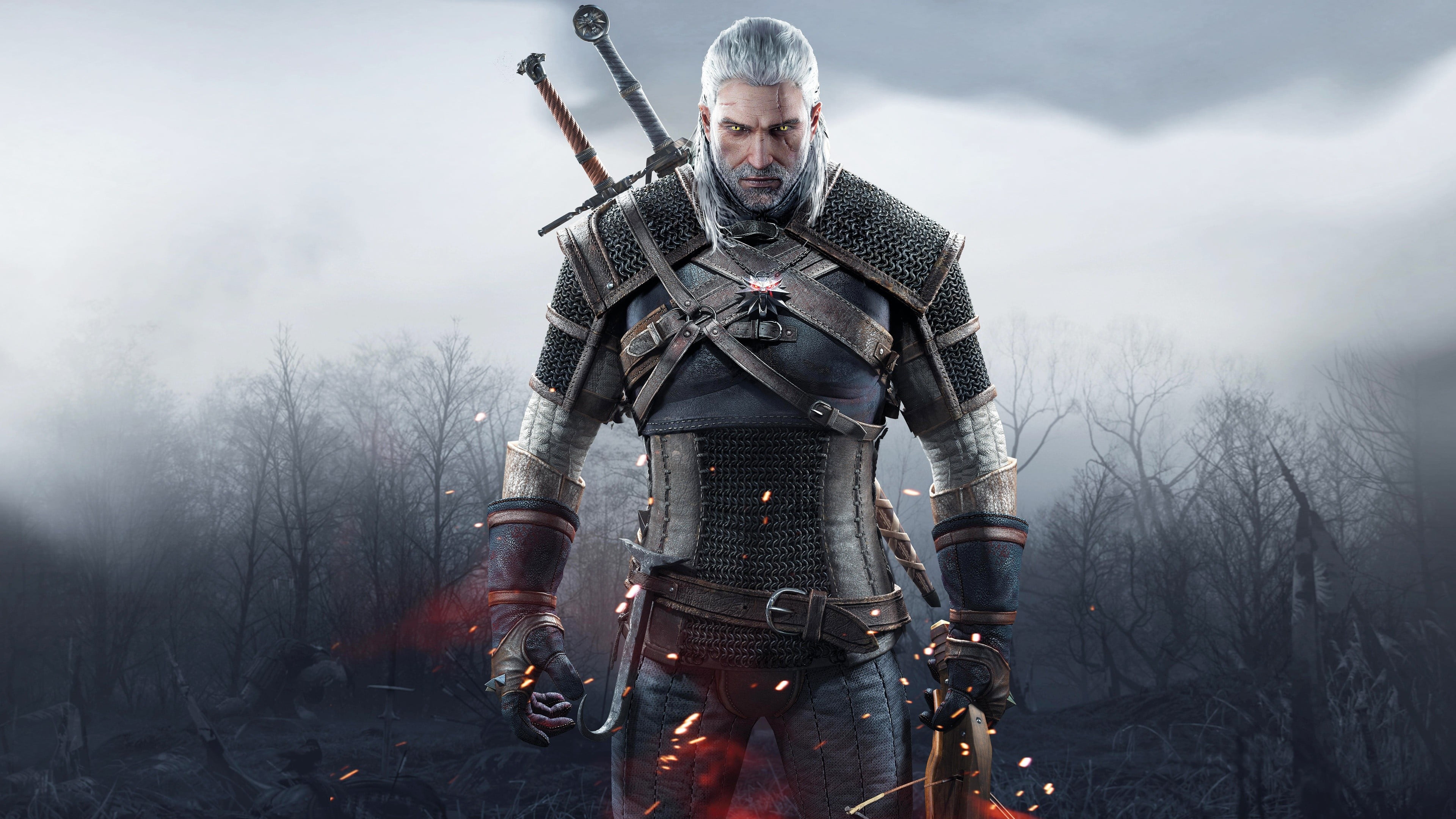 Witcher 3 Geralt 4k , HD Wallpaper & Backgrounds