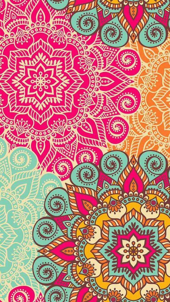 Colorful Mandala Pattern , HD Wallpaper & Backgrounds