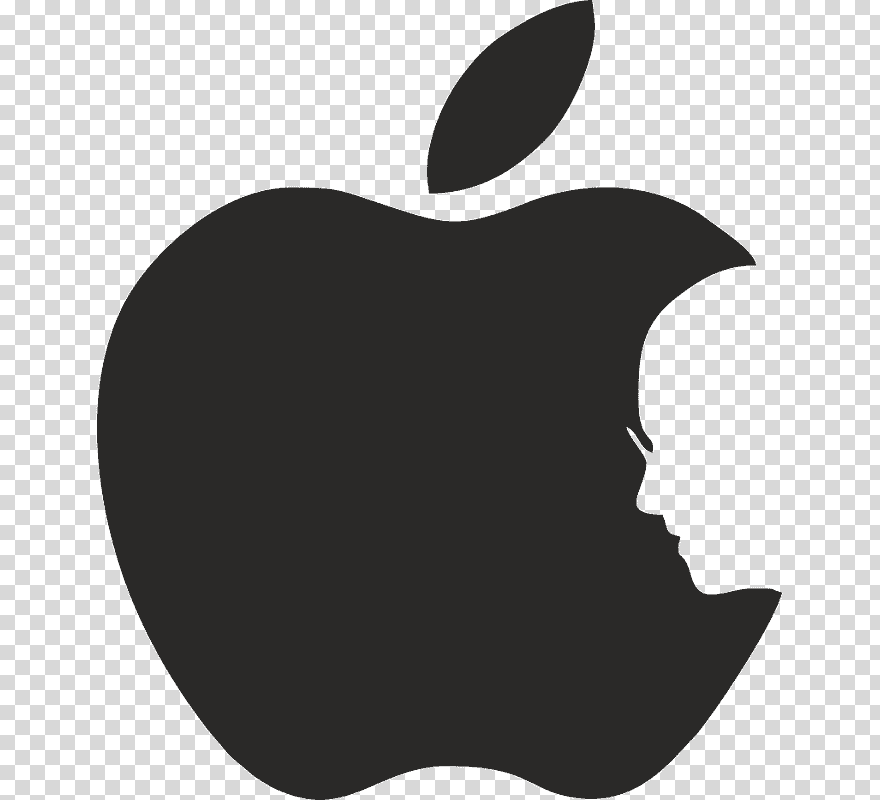Steve Jobs Apple Computer Icons, Apple, Logo, Monochrome, - Transparent Background Mars Png , HD Wallpaper & Backgrounds