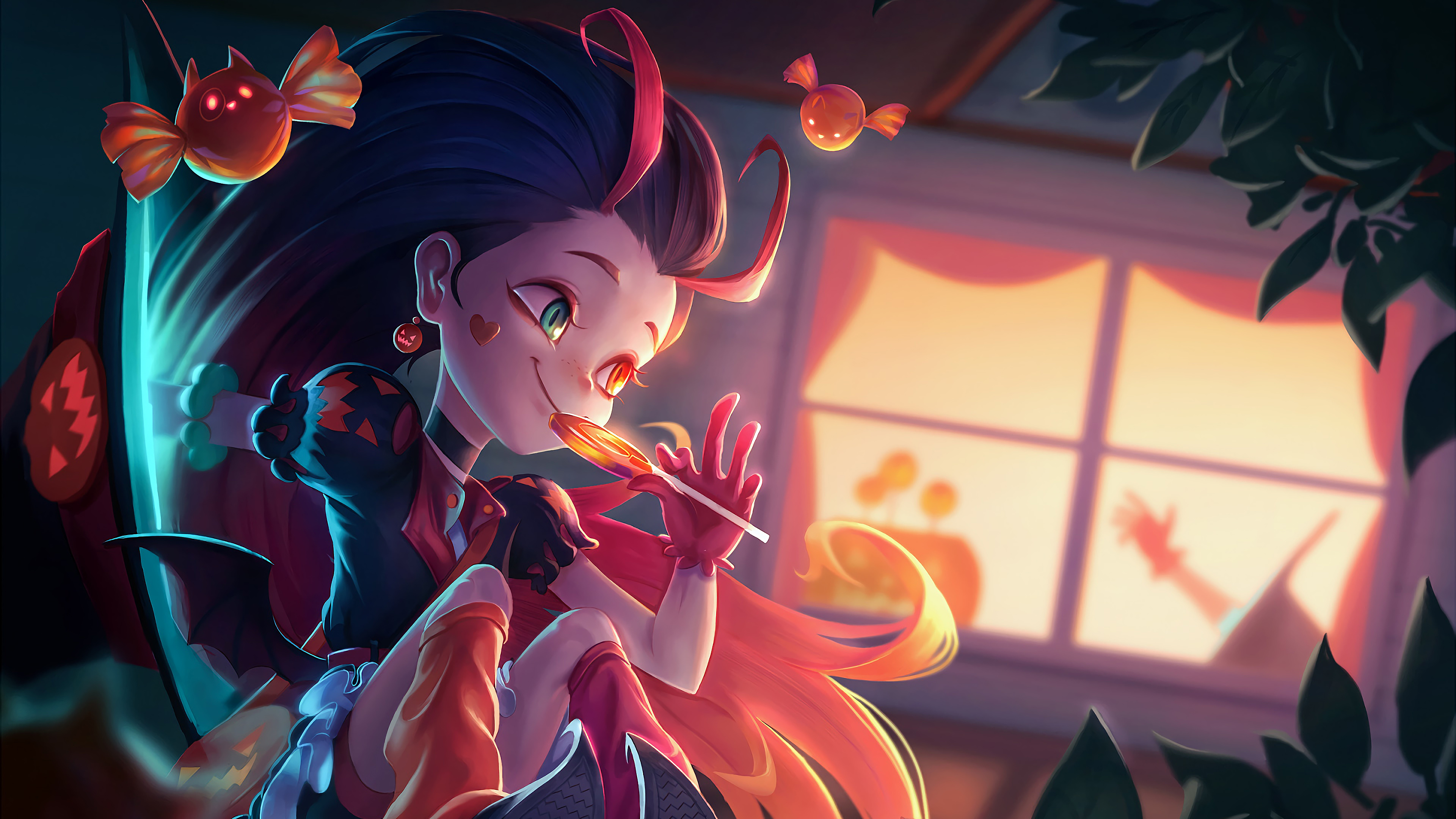 Funny Zoe League Of Legends , HD Wallpaper & Backgrounds