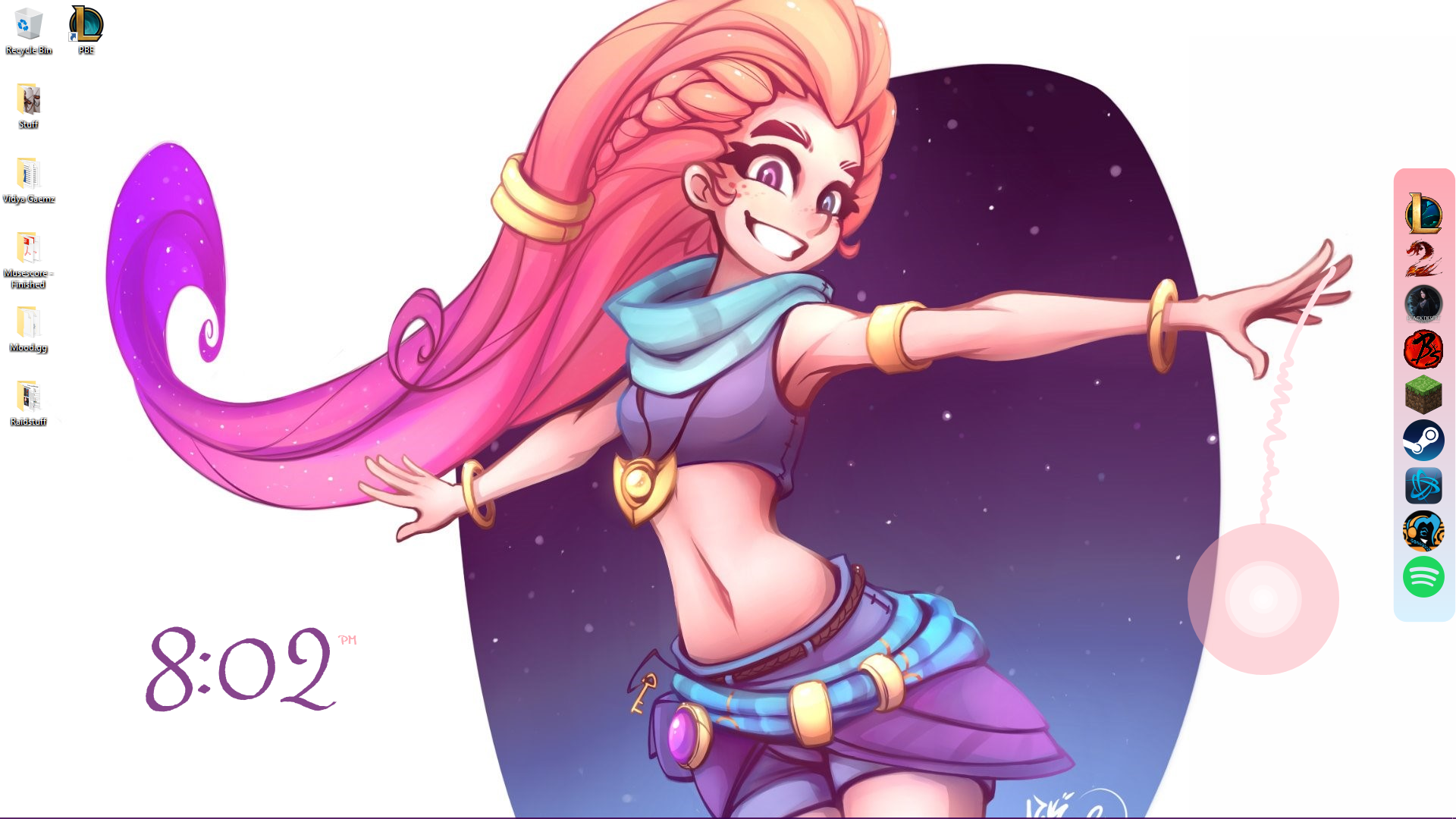 League Of Legends Zoe Grown Up , HD Wallpaper & Backgrounds