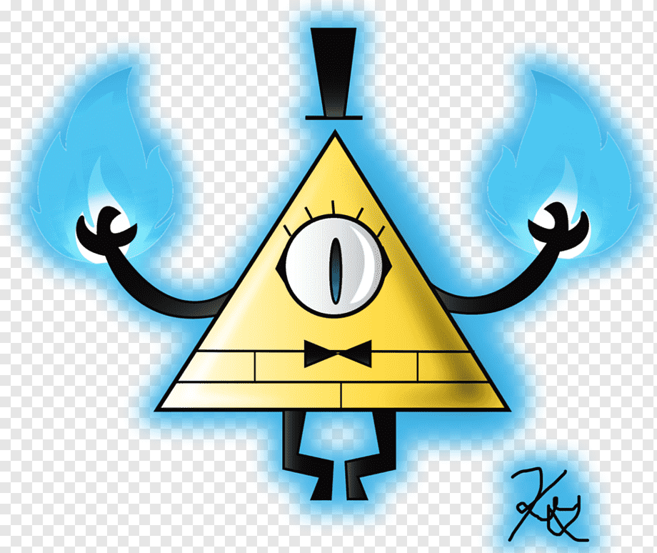 Bill Cipher Howling Cool Flame, Falls, Illustrator, - Holy Family Catholic Church , HD Wallpaper & Backgrounds