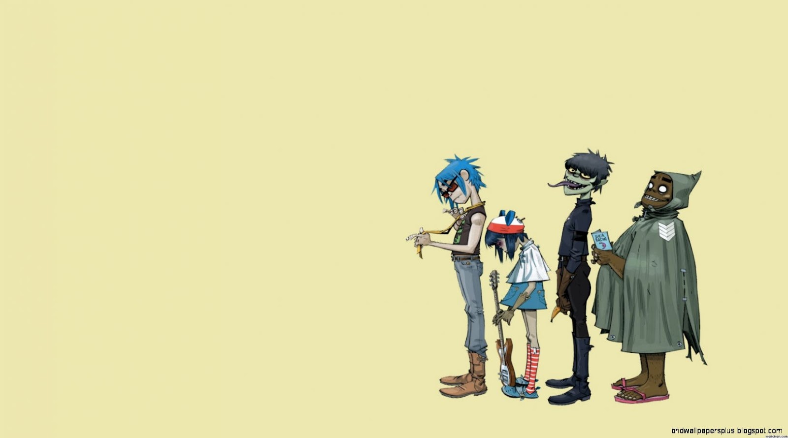 Gorillaz Hd Wallpapers And Backgrounds - Gorillaz Noodle Grown Up , HD Wallpaper & Backgrounds