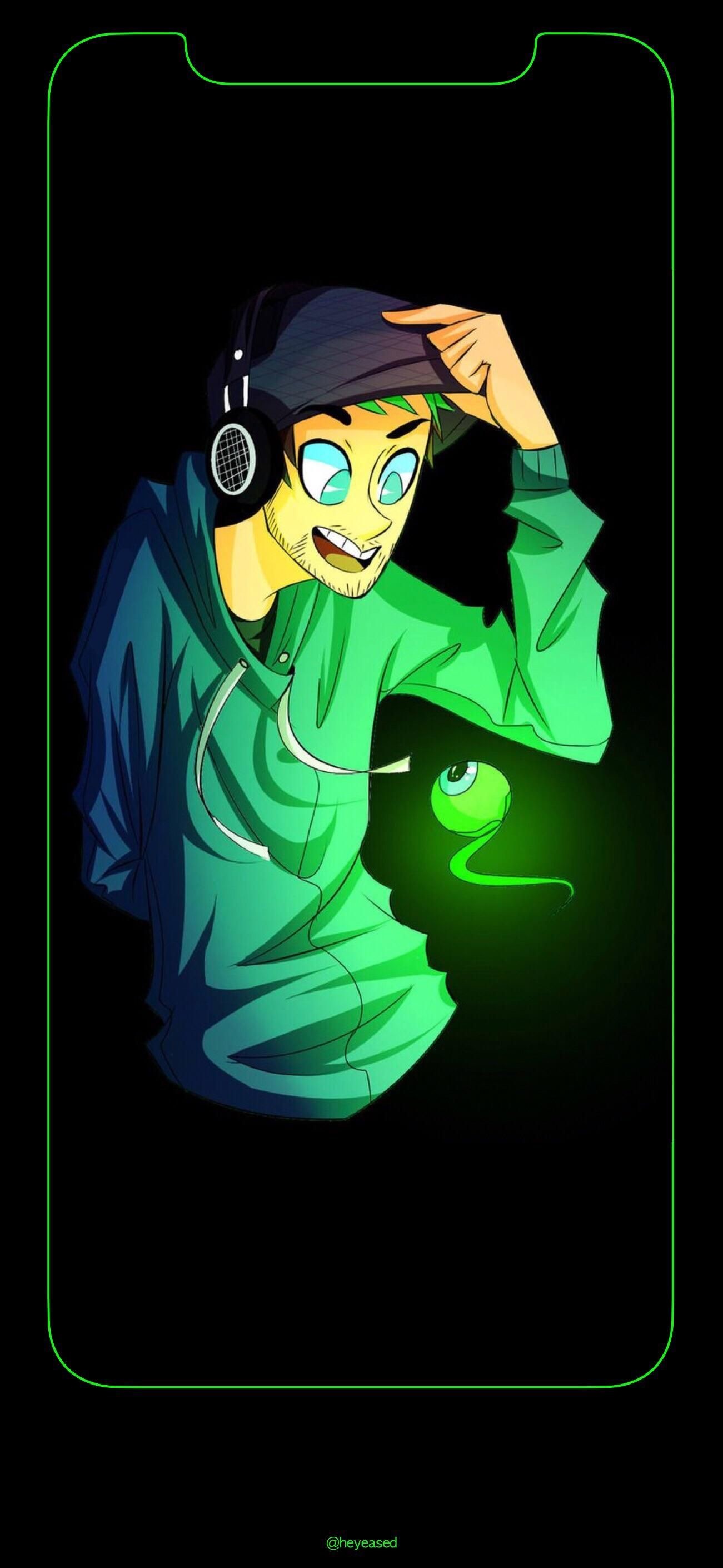 80 Jacksepticeye Wallpapers On Wallpaperplay - Jacksepticeye All The Way I Believe In Steve , HD Wallpaper & Backgrounds