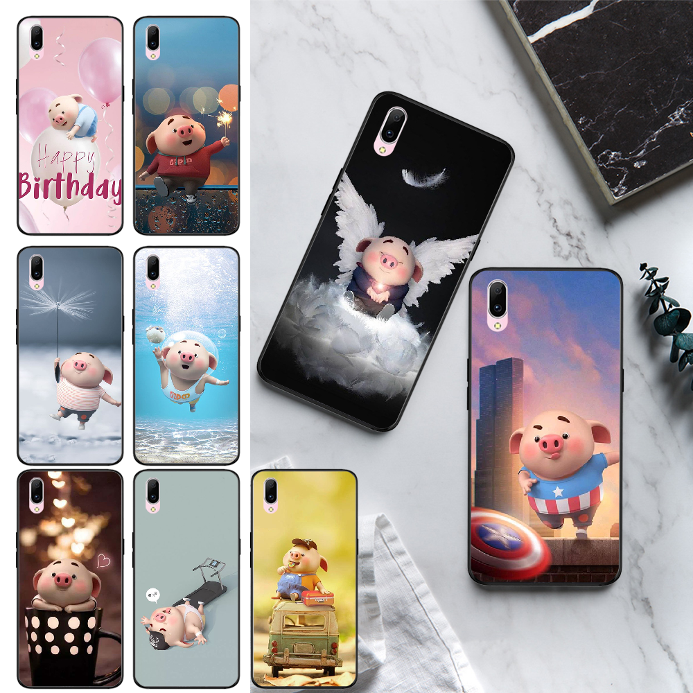 Byloving Cute Pig Wallpaper Customer High Quality Phone - Softcase Hello Kitty Vivo Y91 Terbaru , HD Wallpaper & Backgrounds