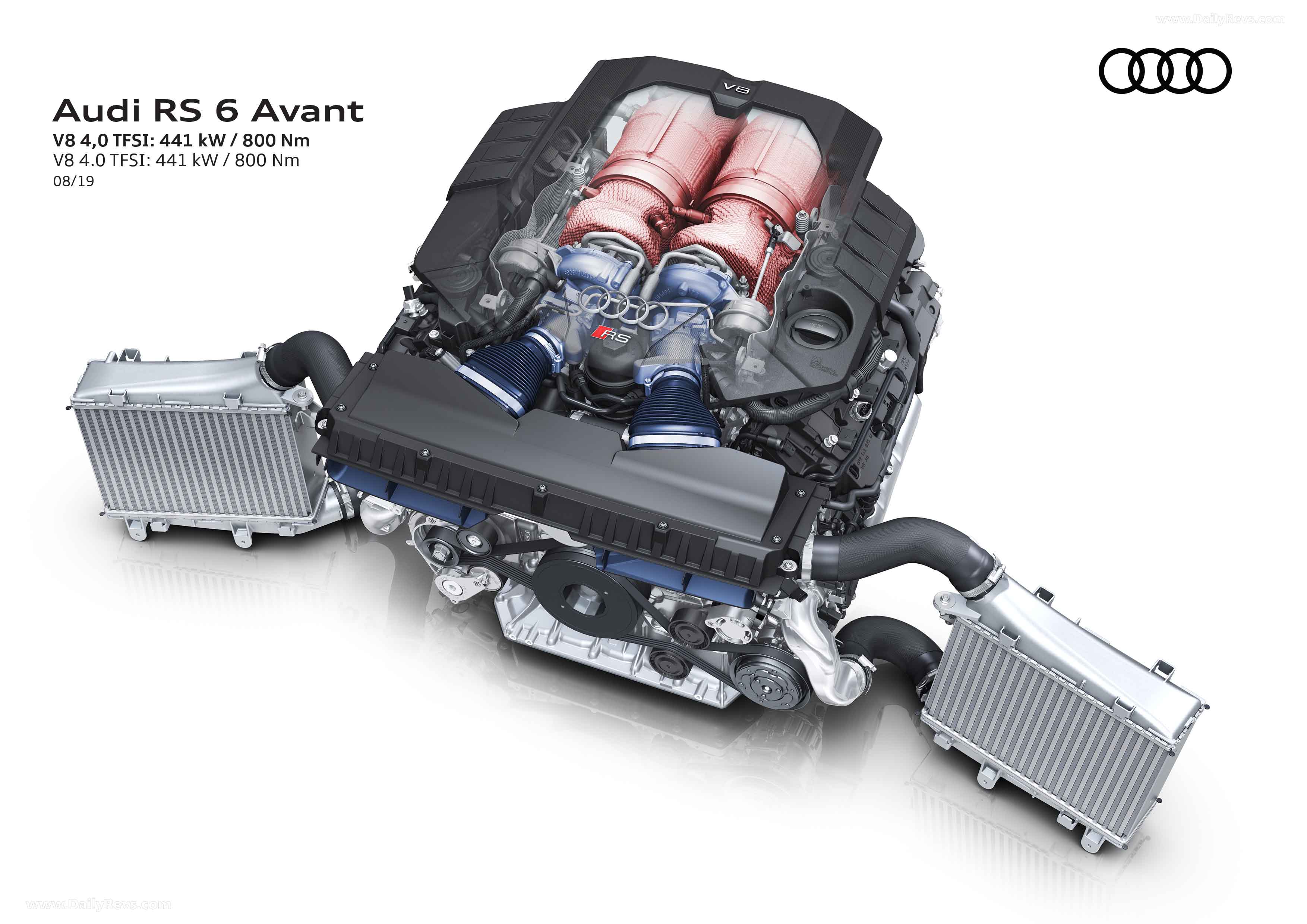 2020 Audi Rs6 Avant Full - 2020 Audi Rs6 Avant Engine , HD Wallpaper & Backgrounds