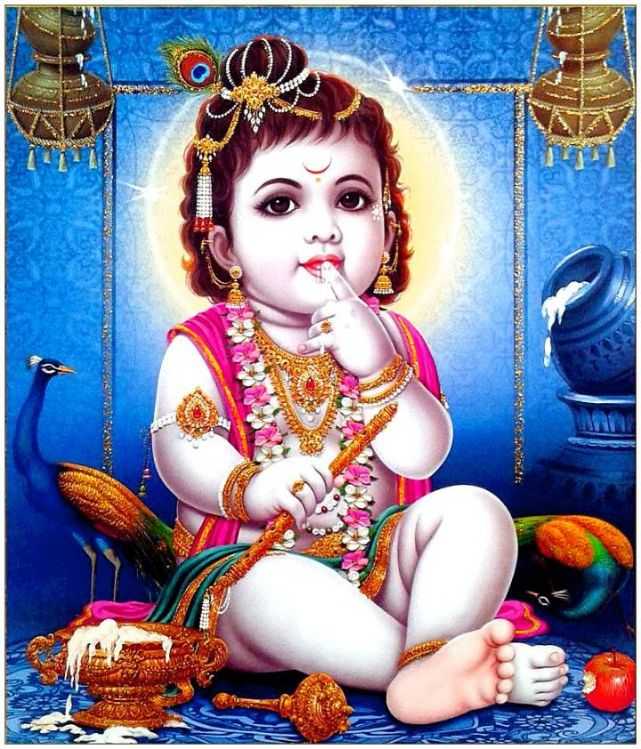 Whatsapp Dp 3d Wallpaper Cute Baby Android Mobile Phone - Little Krishna Images For Whatsapp Dp , HD Wallpaper & Backgrounds