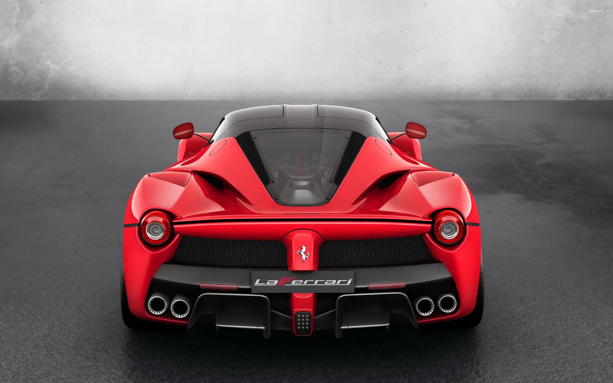 Ferrari Laferrari Back , HD Wallpaper & Backgrounds