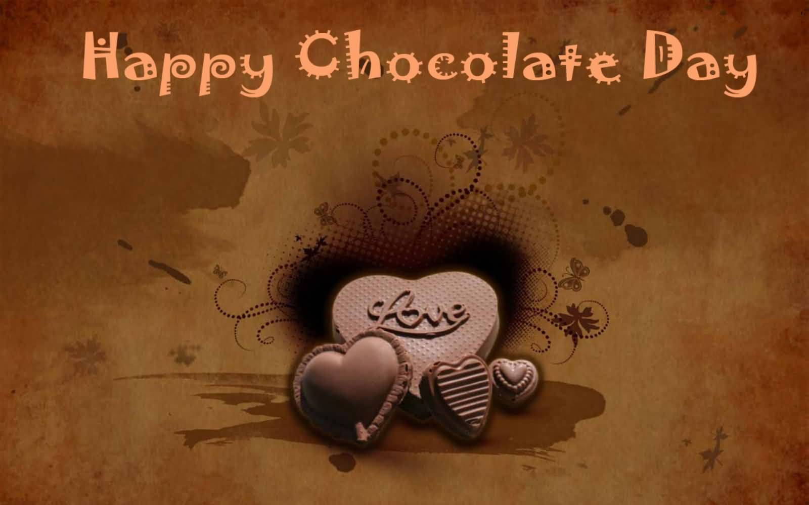 Happy Chocolate Day Wishes Wallpaper - Happy Chocolate Day Image For Husband , HD Wallpaper & Backgrounds