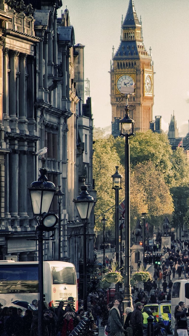 Big Ben, From Trafalgar Square , HD Wallpaper & Backgrounds