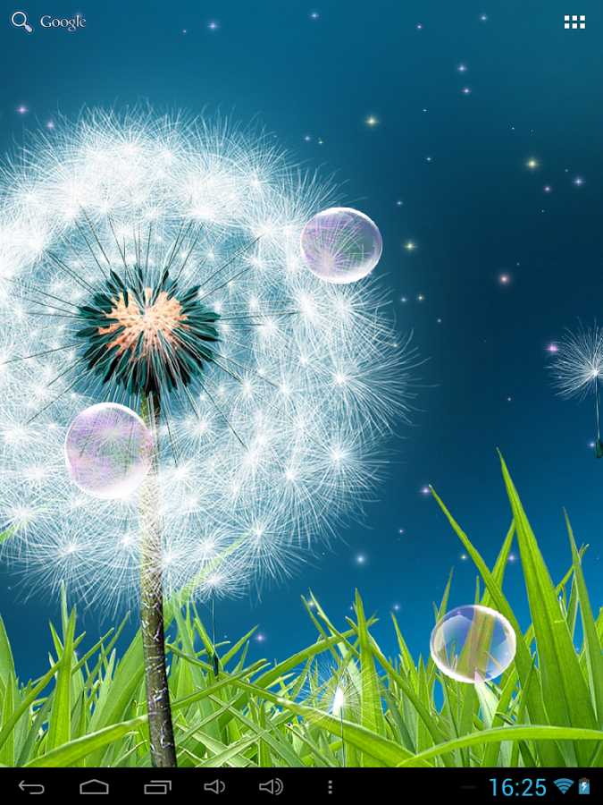 Dandelion Live Wallpaper Android Apps On Google Play - Андроид Зима , HD Wallpaper & Backgrounds