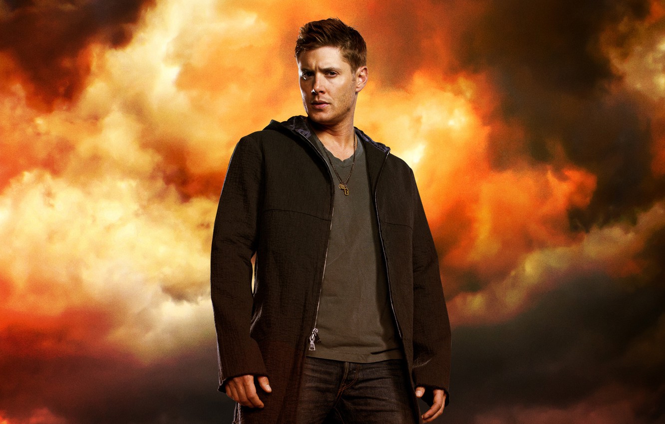 Photo Wallpaper Supernatural, Jensen Ackles, Supernatural, - Jensen Ackles Supernatural Dean , HD Wallpaper & Backgrounds