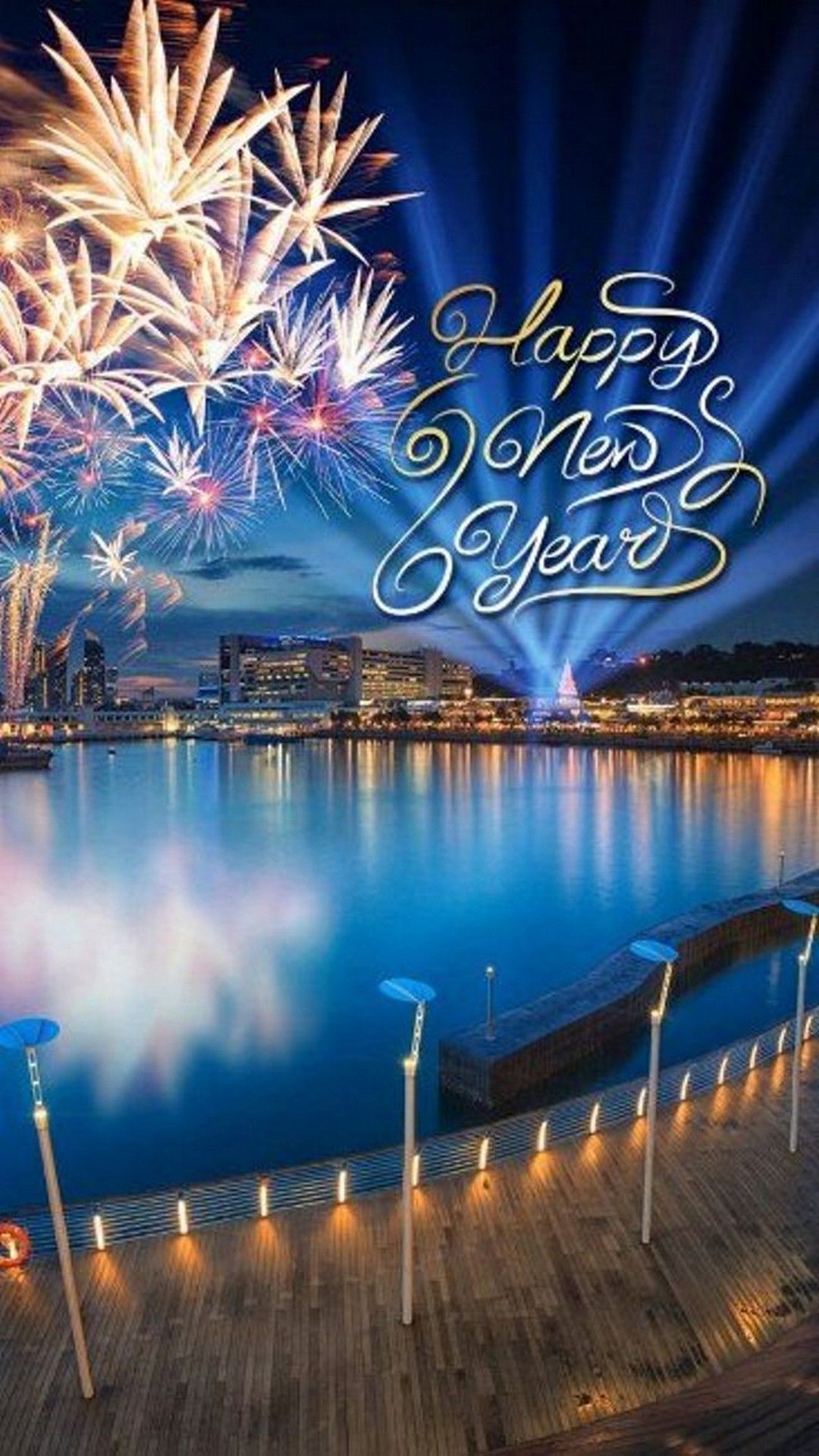 Happy New Year Wallpaper 2019 , HD Wallpaper & Backgrounds