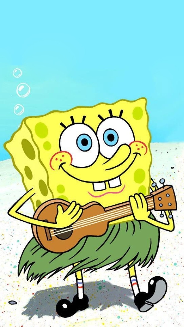 50 Spongebob Wallpaper Iphone On Wallpapersafari - Spongebob Squarepants Wallpaper Iphone , HD Wallpaper & Backgrounds