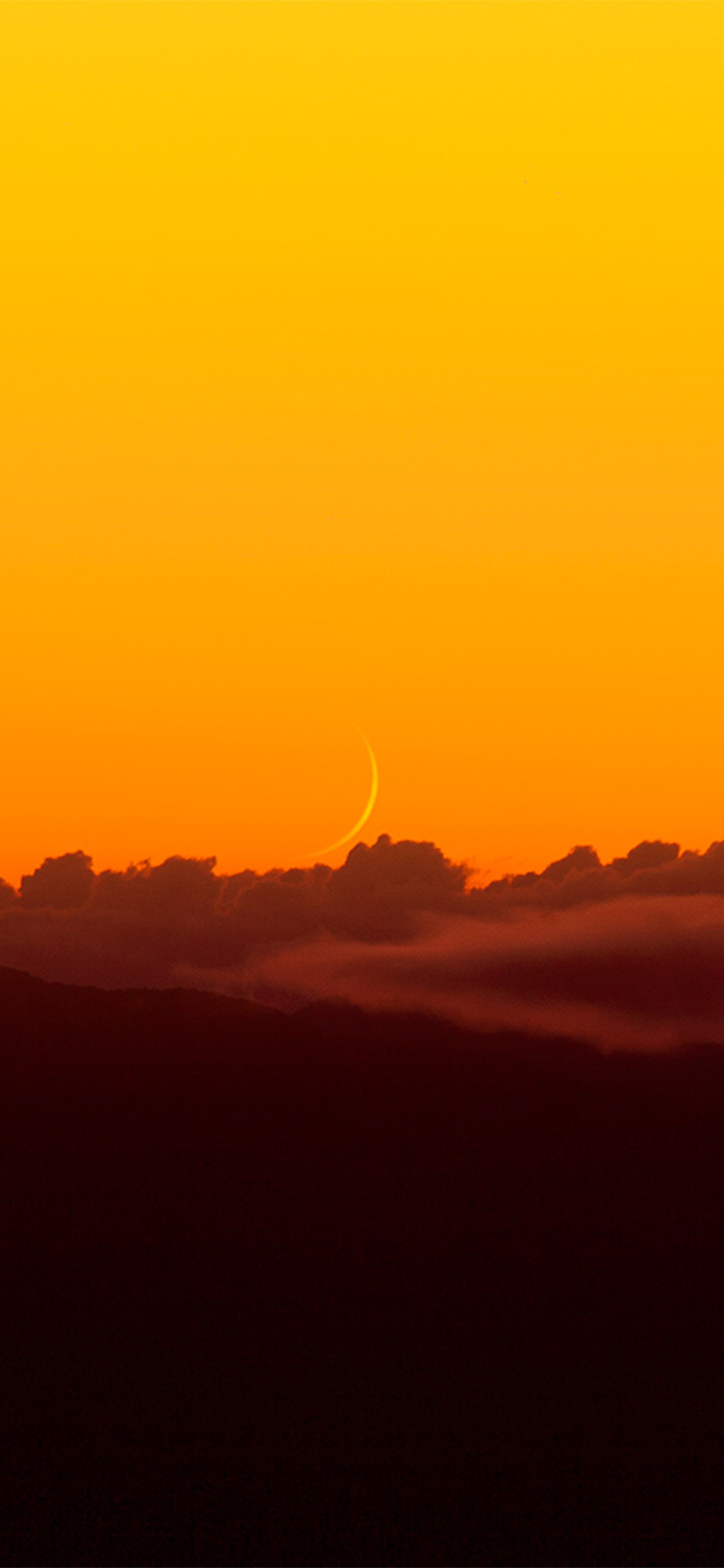 Com Apple Iphone Wallpaper Nz72 Sky Orange Sunset Nature - Sunset , HD Wallpaper & Backgrounds