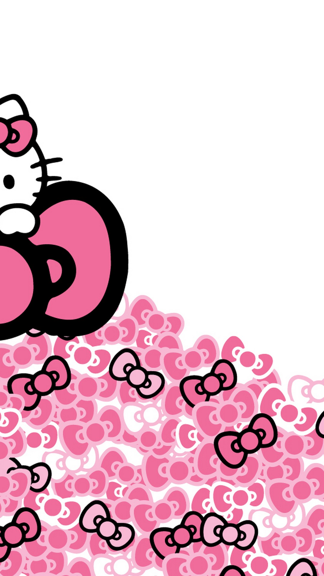 Hello Kitty Pictures Wallpaper Android With Image Resolution - Background Hello Kitty Pink , HD Wallpaper & Backgrounds