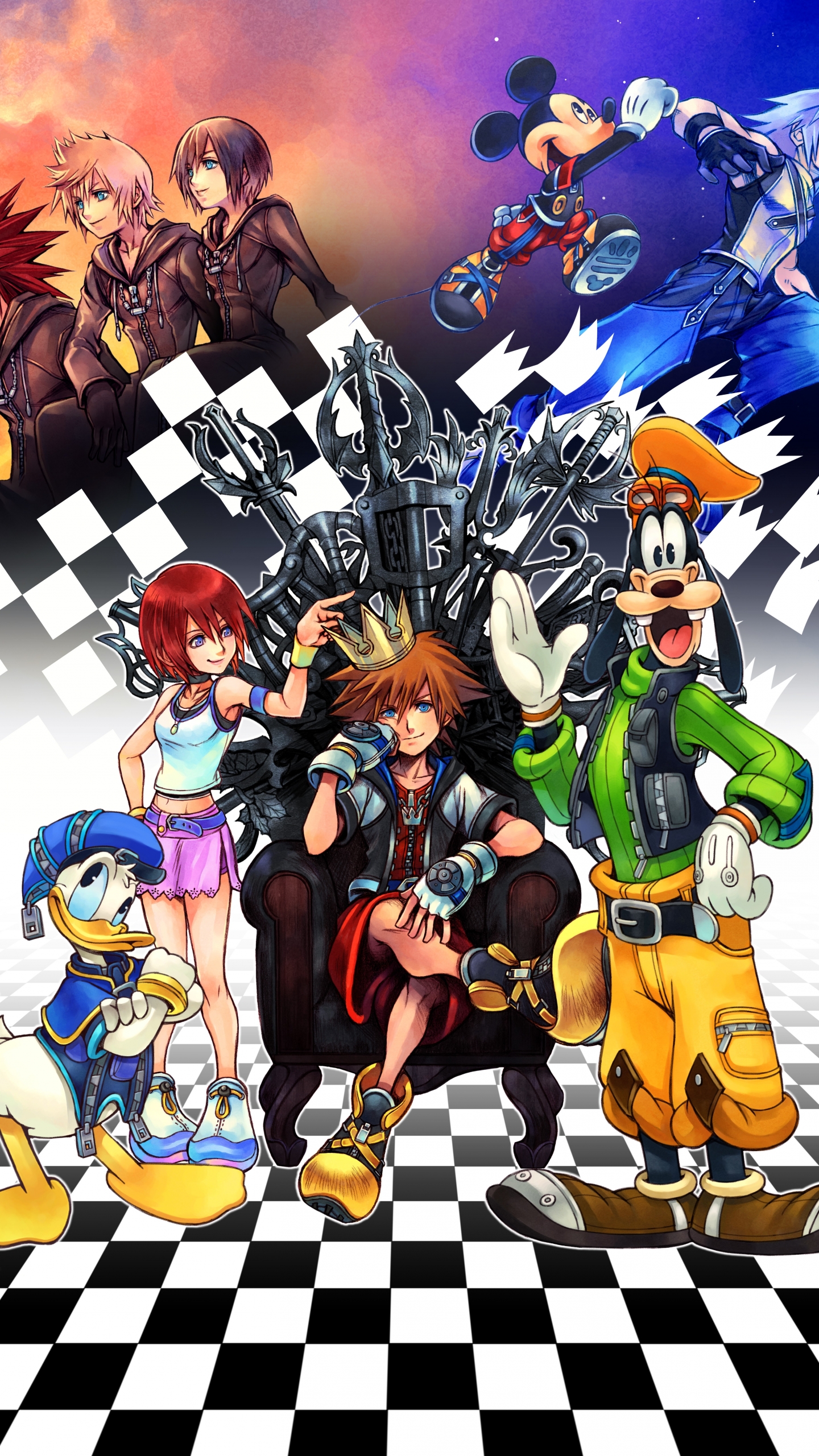 Heres The Iphone Wallpaper Without The Kingdom Hearts , HD Wallpaper & Backgrounds