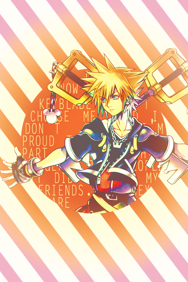 Kingdom Hearts Sora Wallpaper Iphone , HD Wallpaper & Backgrounds