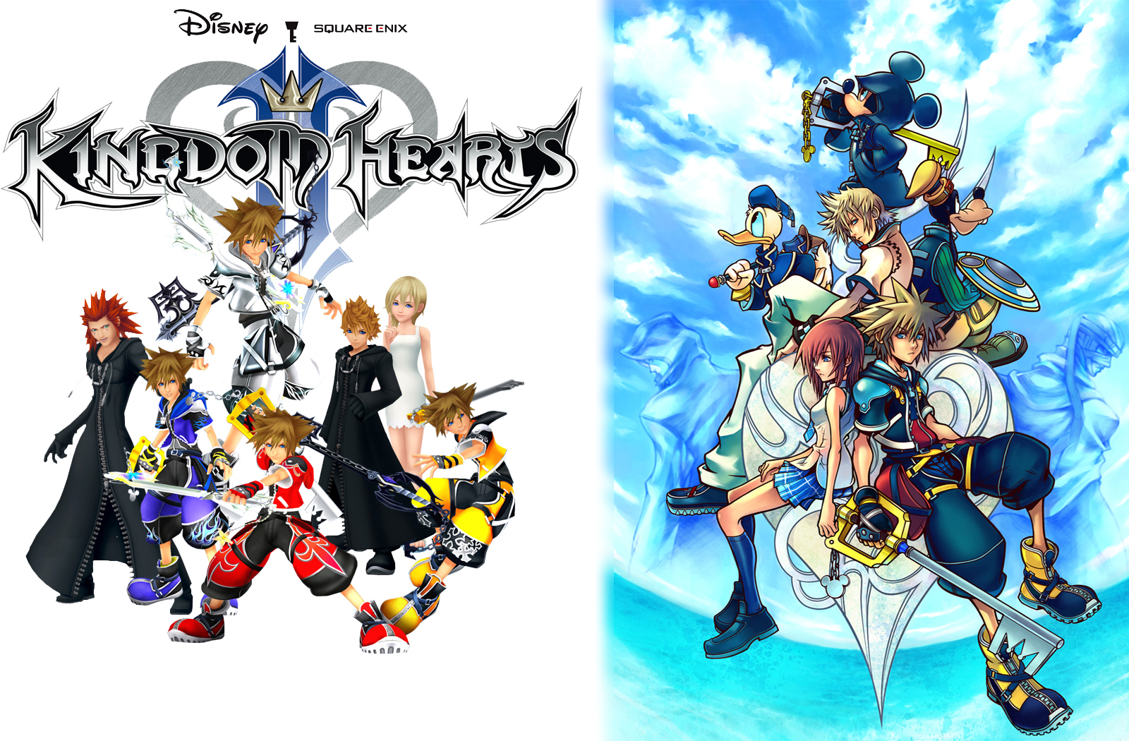 Kingdom Hearts Disney Wallpaper - Kingdom Hearts 2 Desktop , HD Wallpaper & Backgrounds