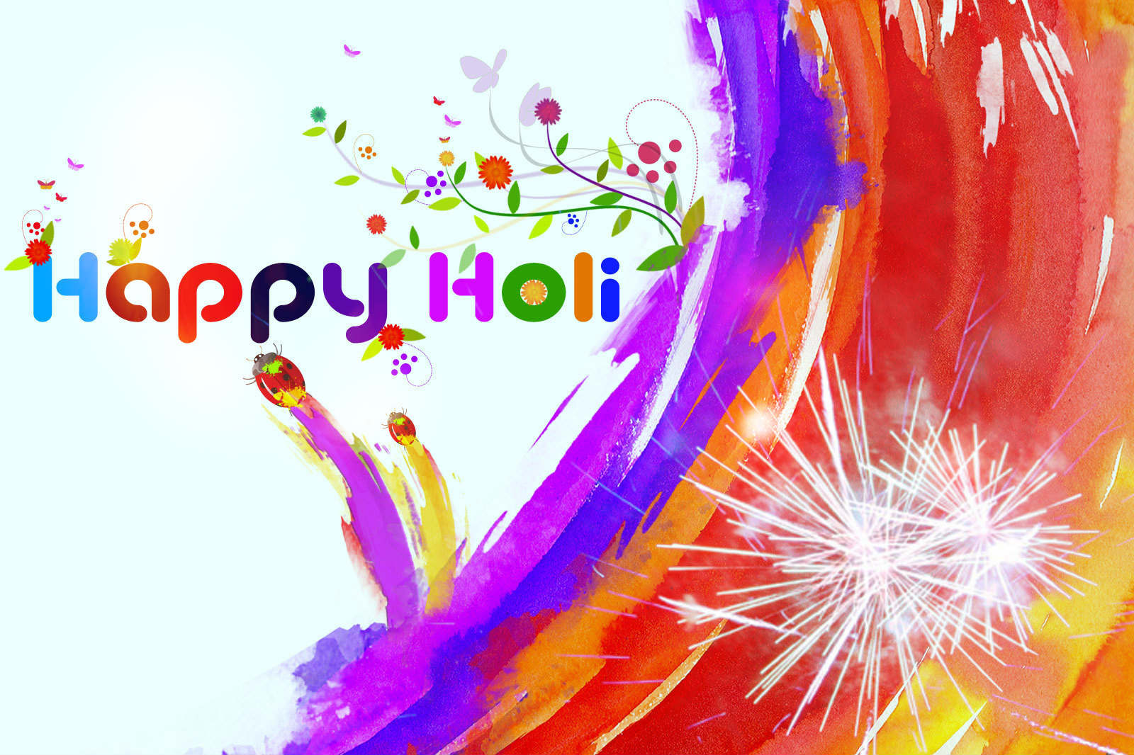 Download Free Holi Wallpaper - Happy Holi Amitabh Bachchan , HD Wallpaper & Backgrounds