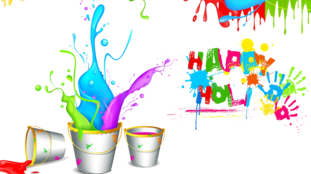 Holi Holi Wallpapers Beautiful Wallpapers - Transparent Happy Holi Png , HD Wallpaper & Backgrounds