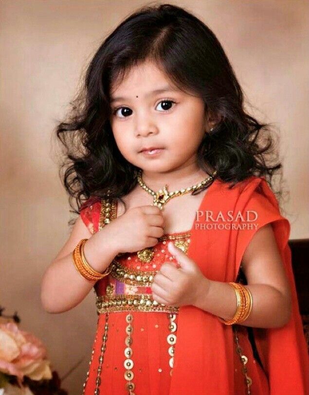 Thumb Image - Cute Baby Girl Indian , HD Wallpaper & Backgrounds