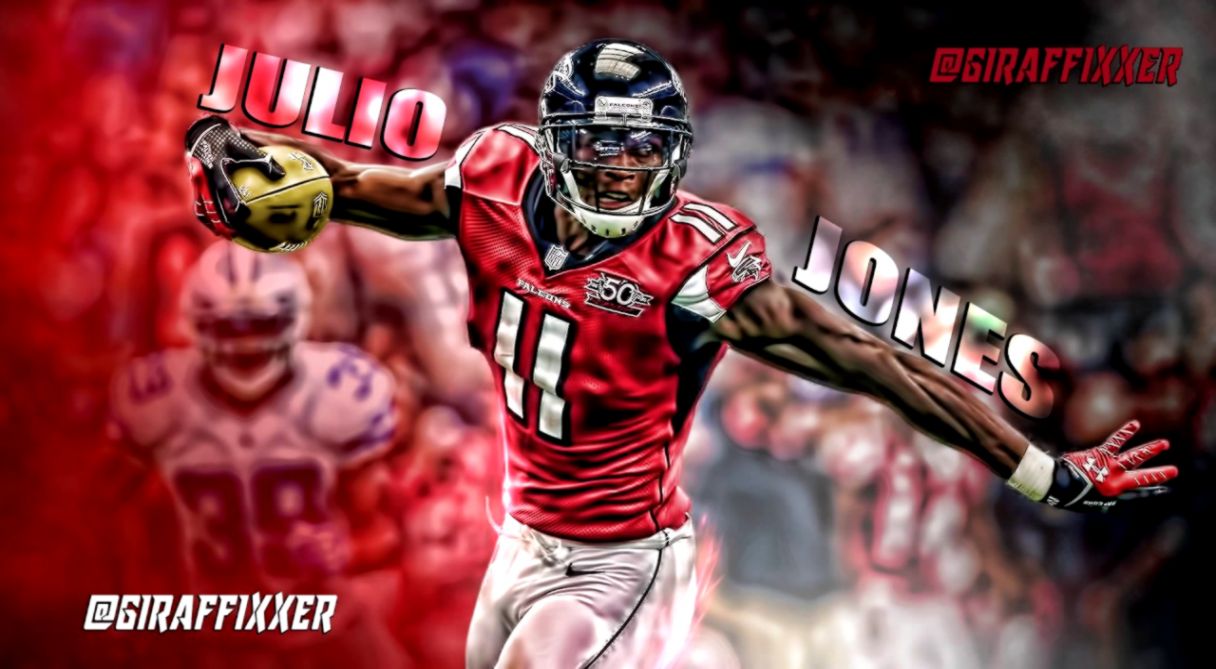 Julio Jones Wallpaper - Julio Jones Matt Ryan , HD Wallpaper & Backgrounds