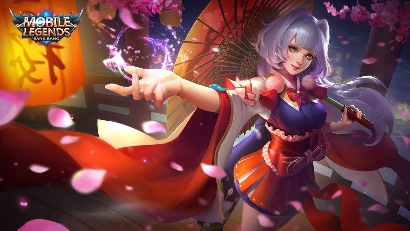Kagura Cherry Witch Mobile Legends , HD Wallpaper & Backgrounds