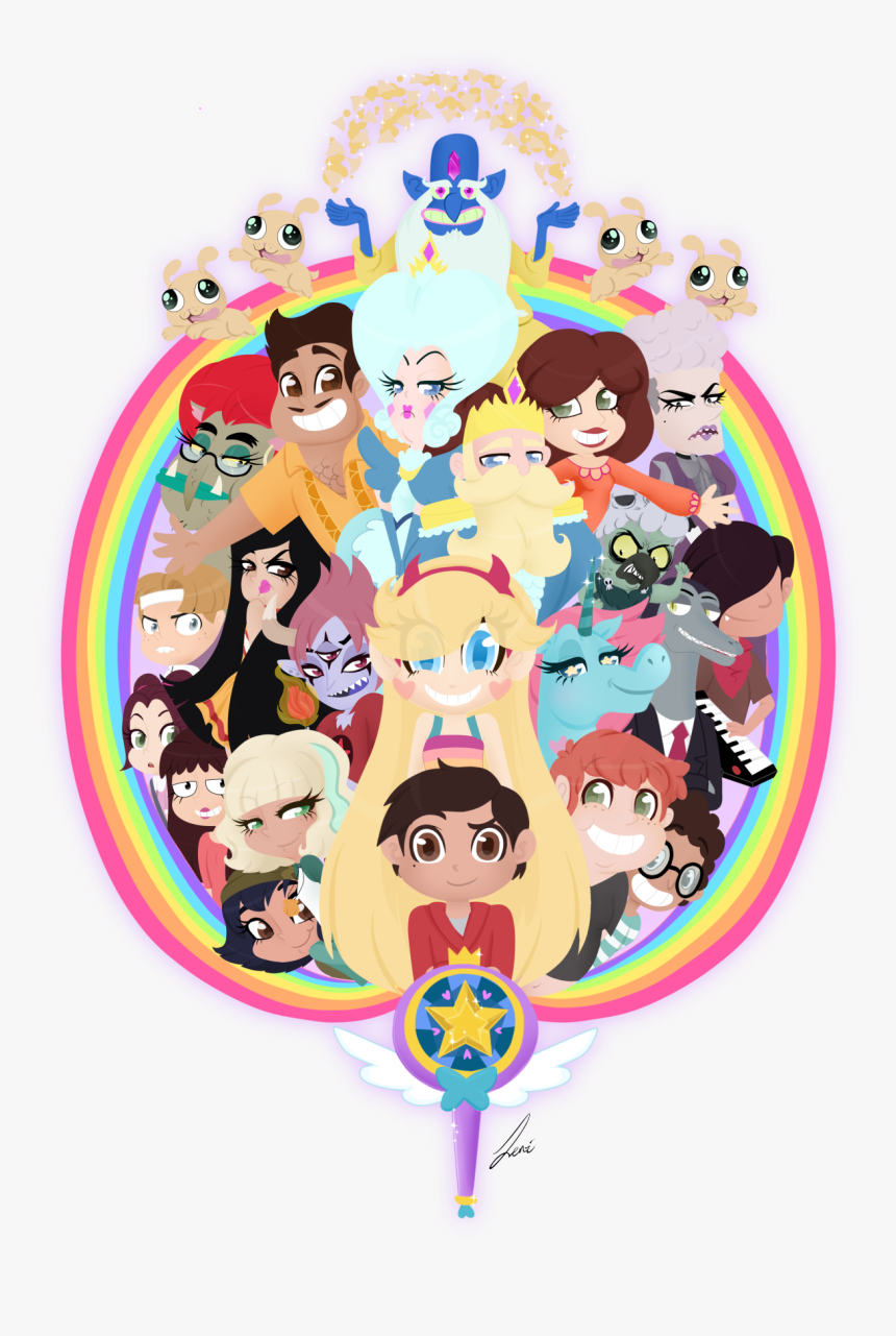 Star Vs The Forces Of Evil Wallpaper Faces, Hd Png - Star Vs The Forces Of Evil , HD Wallpaper & Backgrounds