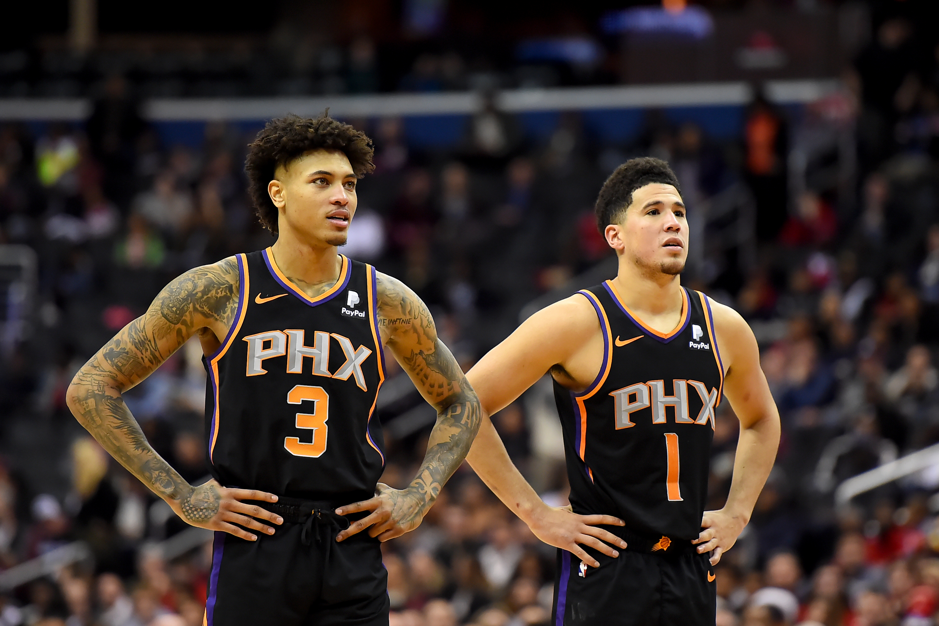 Devin Booker And Kelly Oubre , HD Wallpaper & Backgrounds