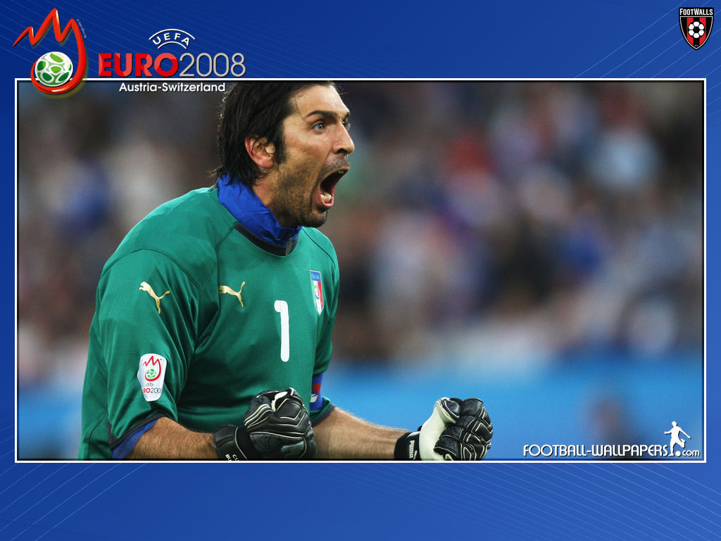 Gianluigi Buffon Wallpaper - Uefa Euro 2008 , HD Wallpaper & Backgrounds