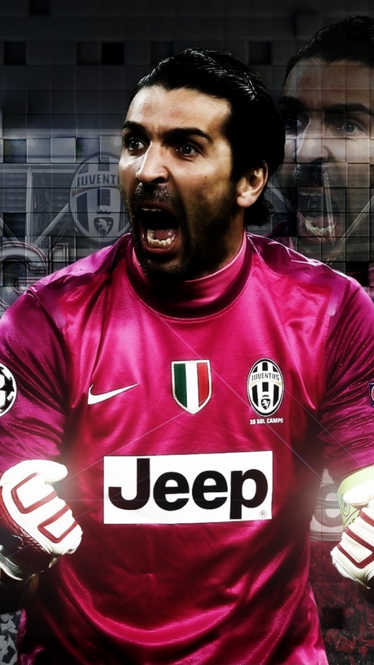 Wallpaper Gianluigi Buffon, Football Player, Juventus - Jeep , HD Wallpaper & Backgrounds