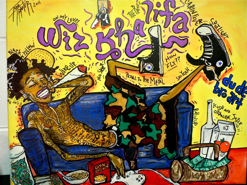 Wiz Khalifa Images Wiz* Hd Wallpaper And Background - Wiz Khalifa Wallpaper Cartoon , HD Wallpaper & Backgrounds